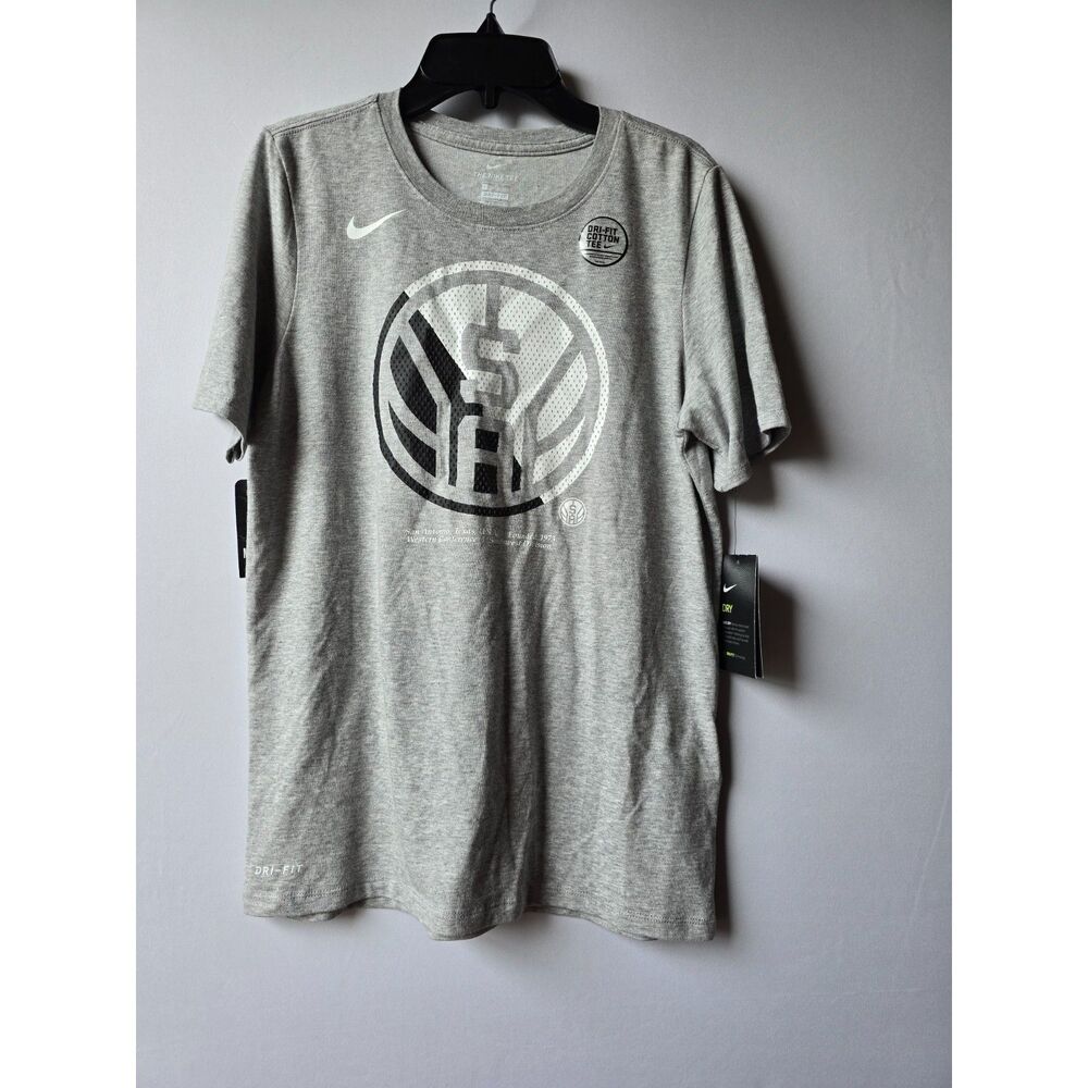 Nike Tee Dri-fit NWT NBA Spurs Gray T-Shirt Size L 14-16 Boys